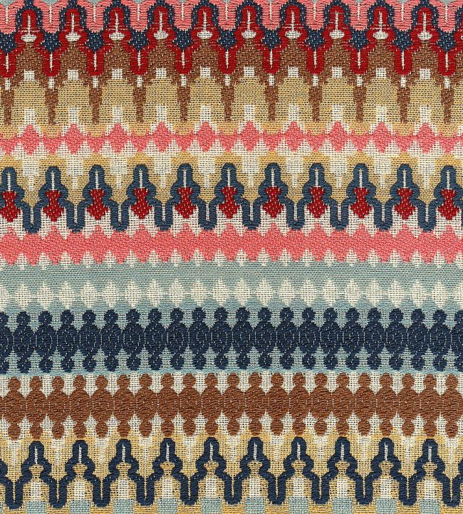 Vibe Fabric by Ian Sanderson Indigo