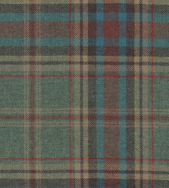 Buchan Plaid Fabric by Ian Sanderson Fireside