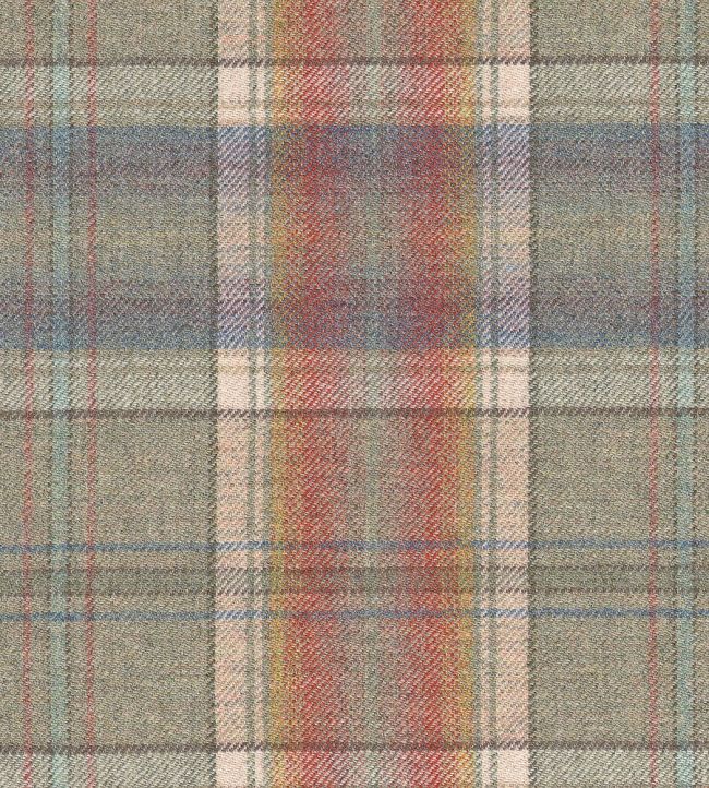 Galloway Plaid Fabric by Ian Sanderson Heathland