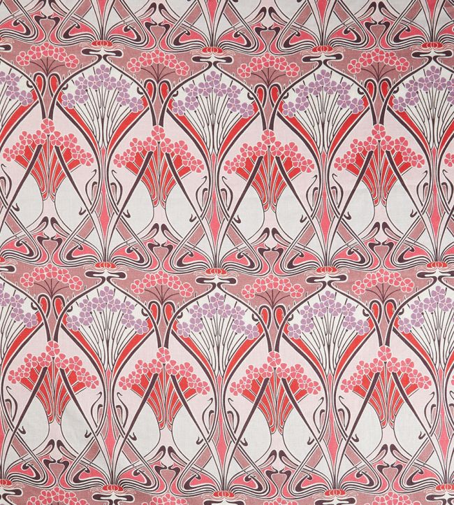 Ianthe Bloom Multi in Ladbroke Linen Fabric by Liberty Lacquer