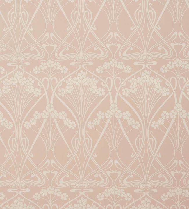 Ianthe Mono Wallpaper by Liberty Ointment