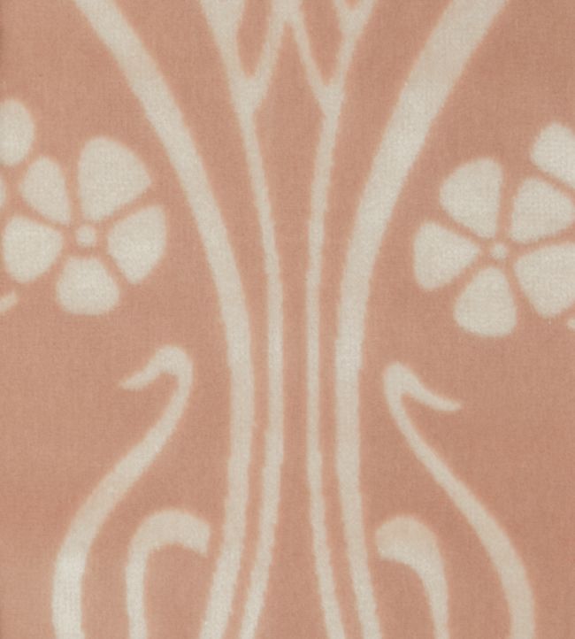 Ianthe Velvet Fabric by Liberty Plaster Pink