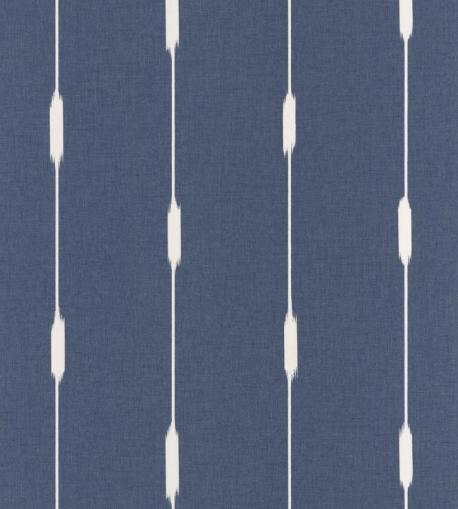 Ikara Wallpaper by Caselio Bleu denim