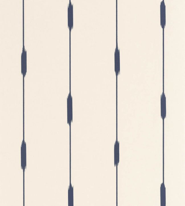 Ikara Wallpaper by Caselio Bleu nuit