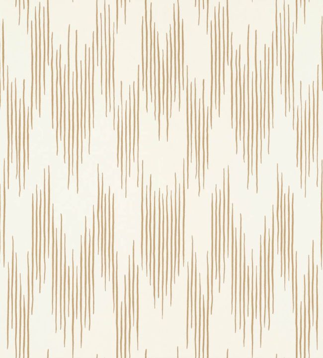 Ikat Wallpaper by Langelid Von Bromssen Cinnamon
