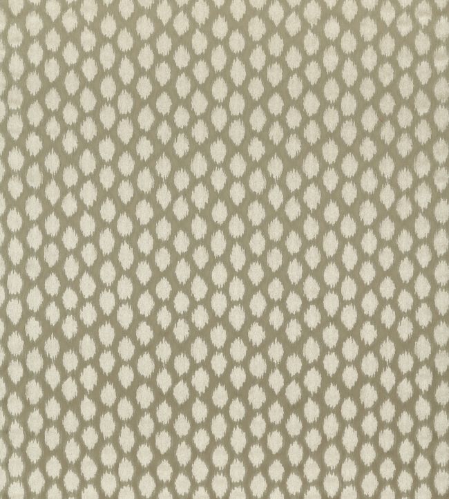 Ikat Spot Fabric by Zoffany Stone