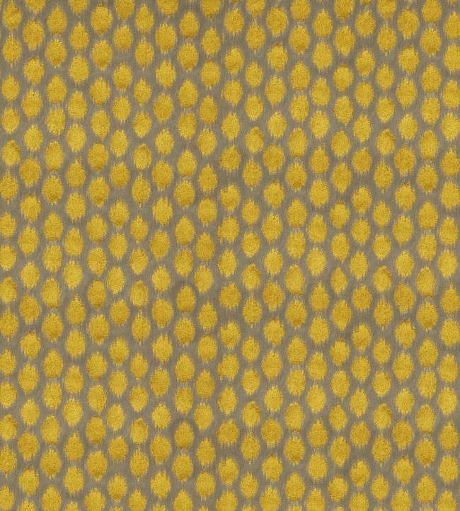 Ikat Spot Fabric by Zoffany Tigers Eye