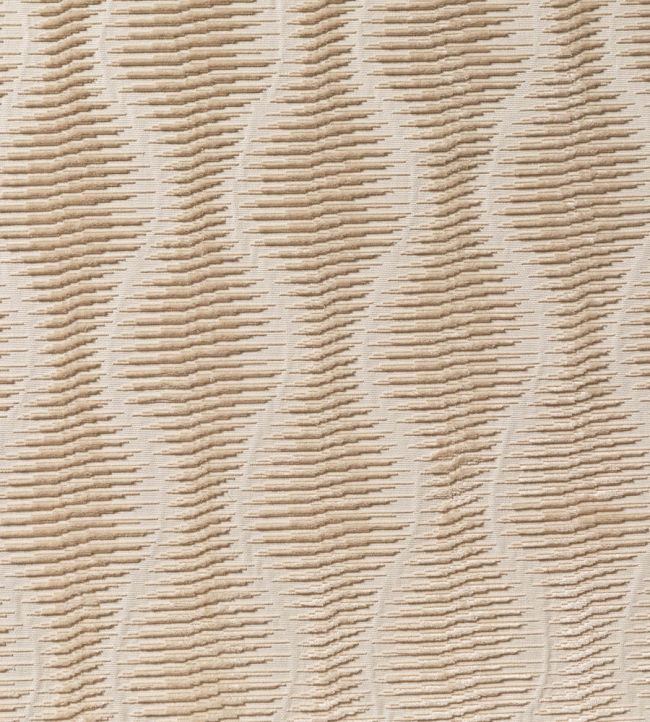 Ikat Wave Fabric by Marvic Almond