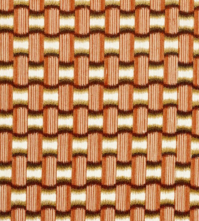 Ikigai Fabric by Harlequin Terracotta