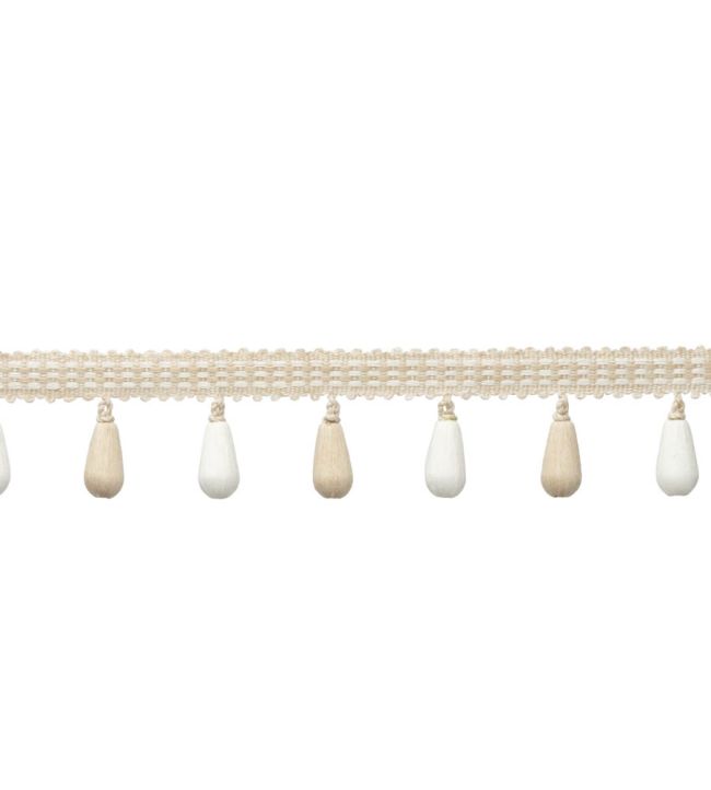 Ilana Beaded Fringe Trimming by Samuel & Sons Alabaster