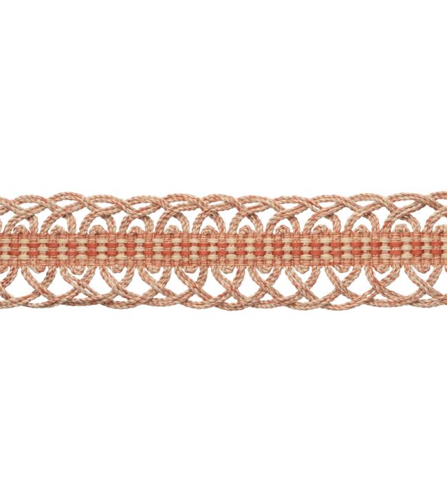 Ilana Crete Trimming by Samuel & Sons Coral