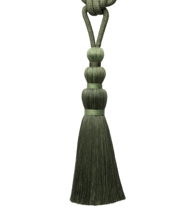 Ilana Single Tassel Tieback Trimming by Samuel & Sons Evergreen