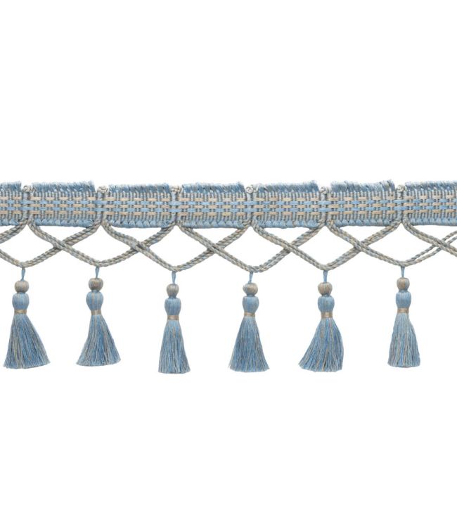 Ilana Tassel Fringe Trimming by Samuel & Sons Ocean