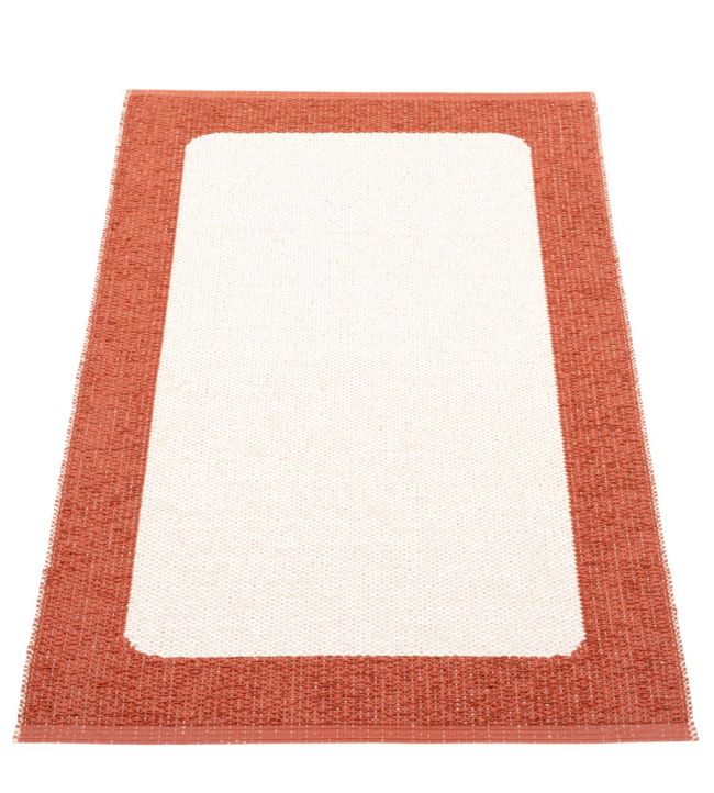Pappelina Ilda rug Brick/Vanilla IL4C712 Brick/Vanilla