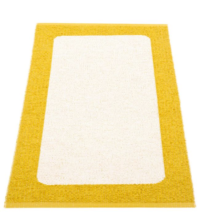 Pappelina Ilda rug Mustard/Vanilla IL5712 Mustard/Vanilla
