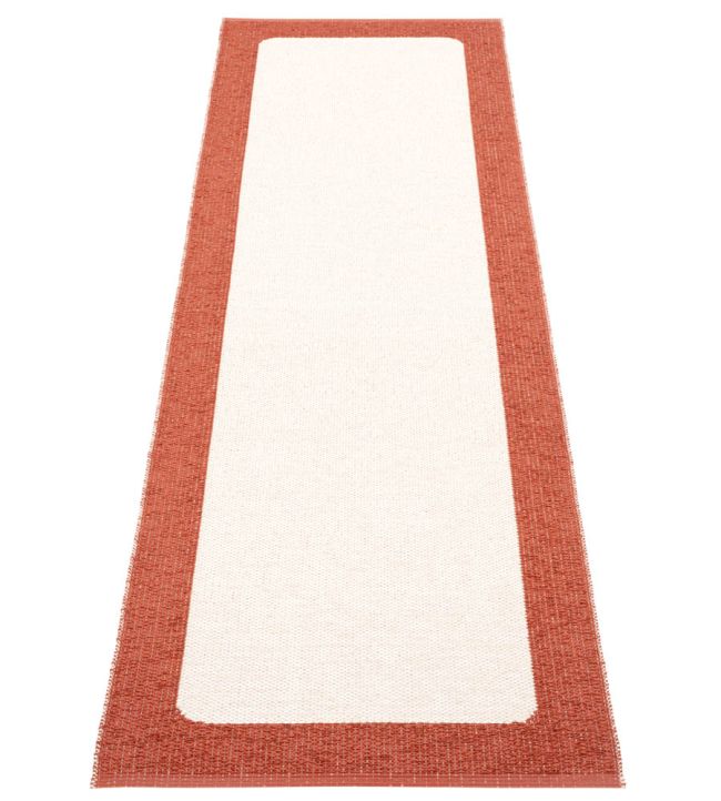 Pappelina Ilda Runner rug Brick/Vanilla IL4C724 Brick/Vanilla