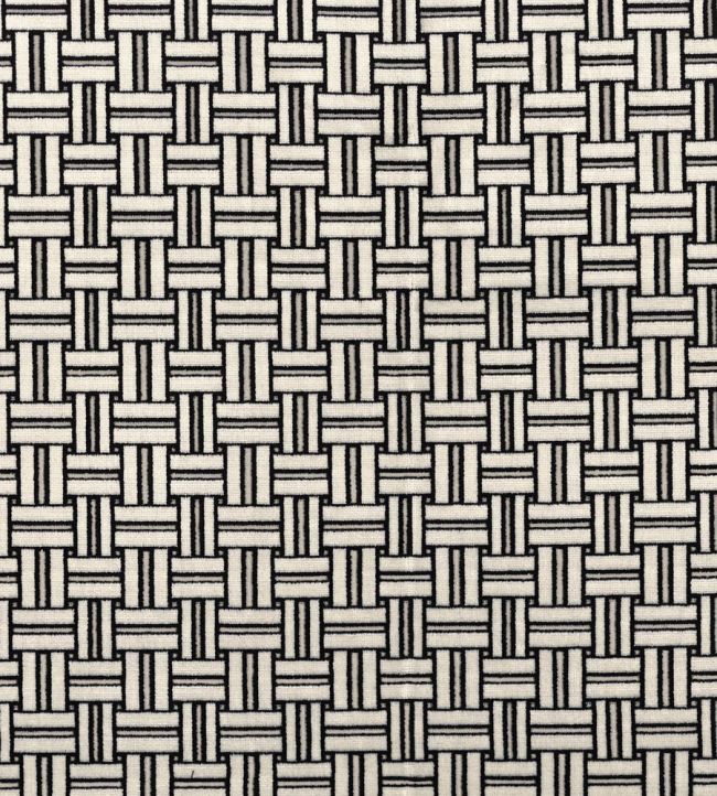 Illinois Fabric by Camengo Black & White