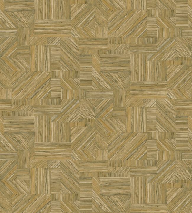 Imbrication Wallpaper by Casamance Cactus