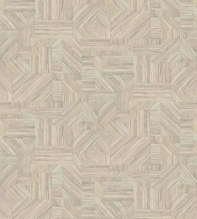 Imbrication Wallpaper by Casamance Galet