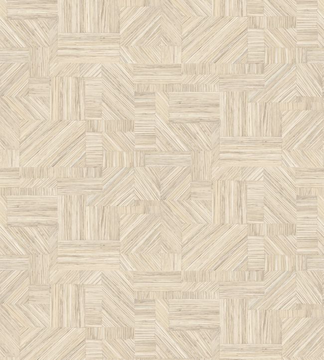 Imbrication Wallpaper by Casamance Ivoire