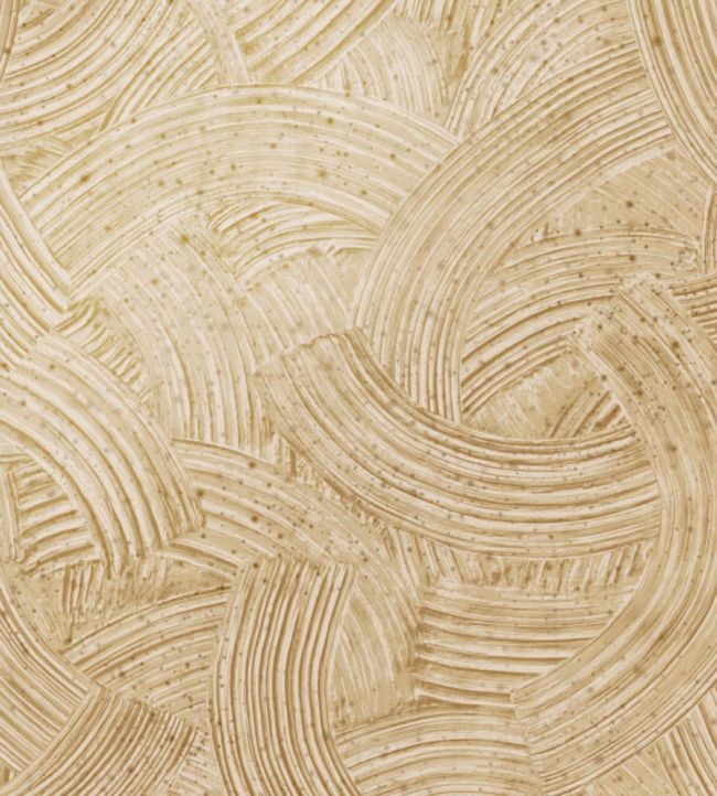 Impasto Wallpaper by Arte Light Gold
