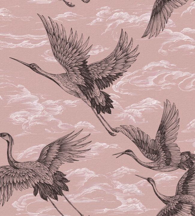 Imperial Ibis Wallpaper by Coordonne Rose