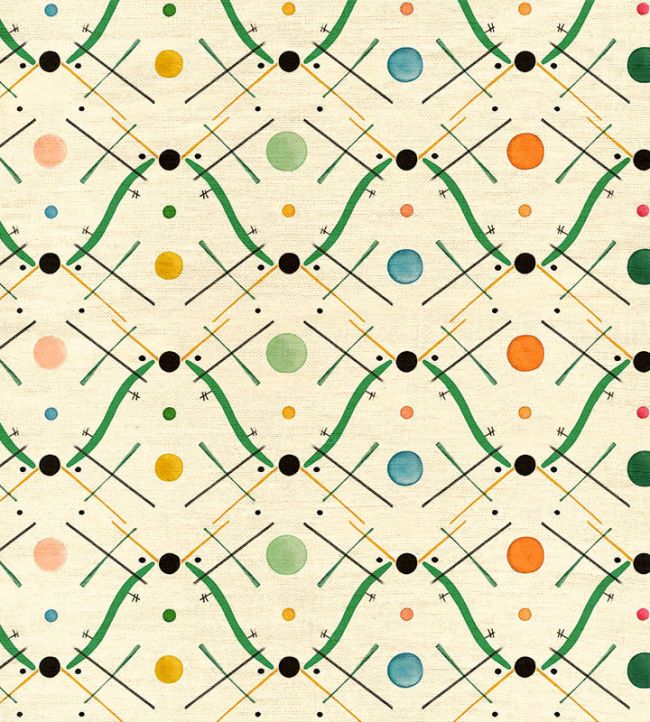 Improvisation number 1 Fabric by Ottoline Green