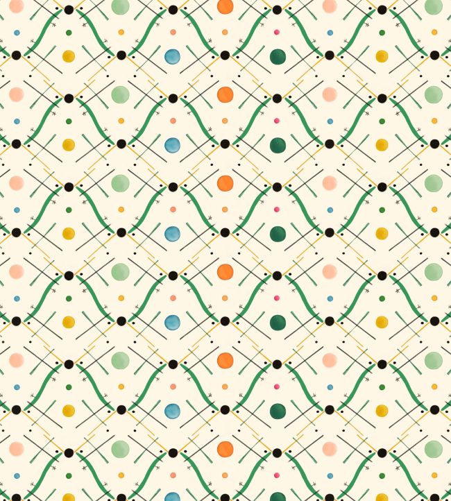 Improvisation number 1 Wallpaper by Ottoline Green