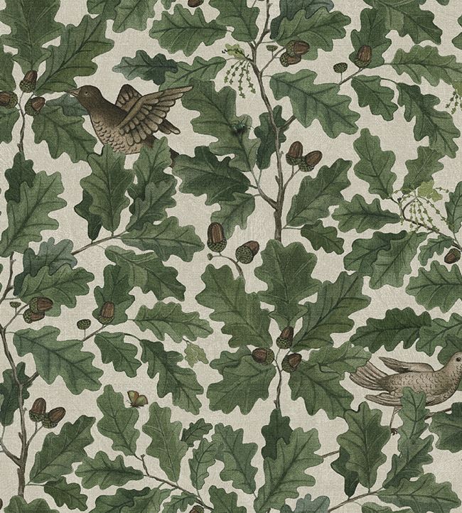 In The Oak Wallpaper by Borastapeter Neutral