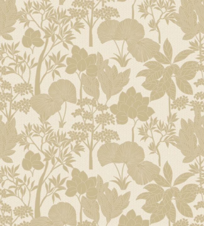 Inara Wallpaper by Casamance Amande/Dore