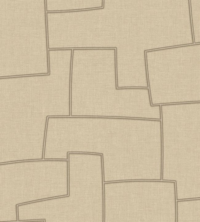 Inca Wallpaper by Casadeco Beige Lin