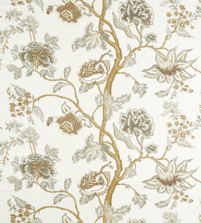 Indienne Fabric by Harlequin Taupe/Ochre