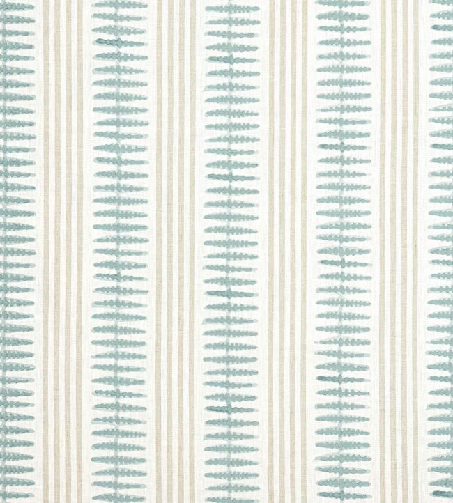 Indo Stripe Fabric by Thibaut Seaglass