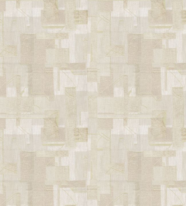 Indore Fabric by JORO T19-Natural/Gold
