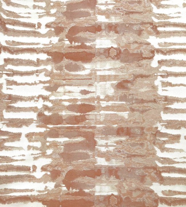 Ink Blot Fabric by Ian Sanderson Tuscan Pink