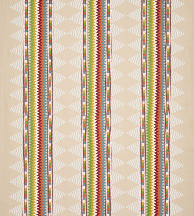Inka Stripe Fabric by Jane Churchill Multi