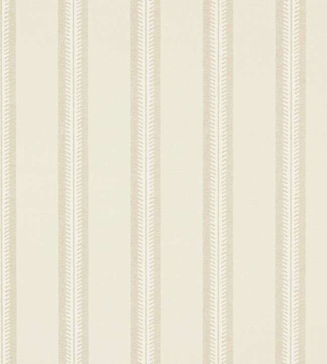 Innis Stripe Wallpaper by Jane Churchill Beige