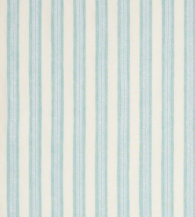 Innis Stripe Fabric by Jane Churchill Duck Egg