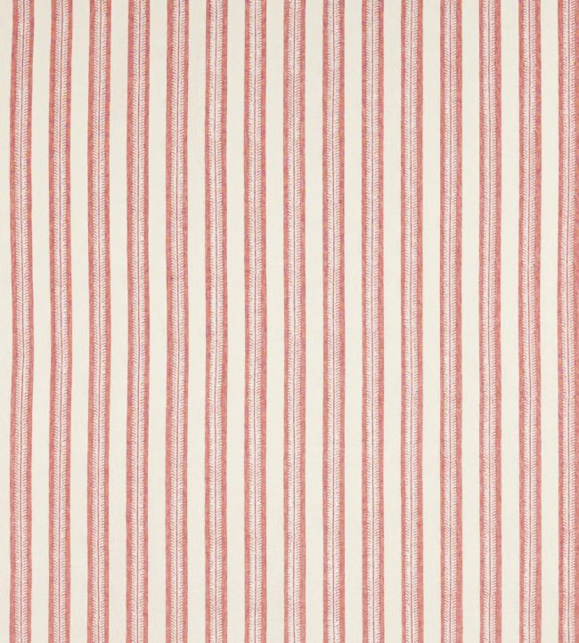 Innis Stripe Fabric by Jane Churchill Red