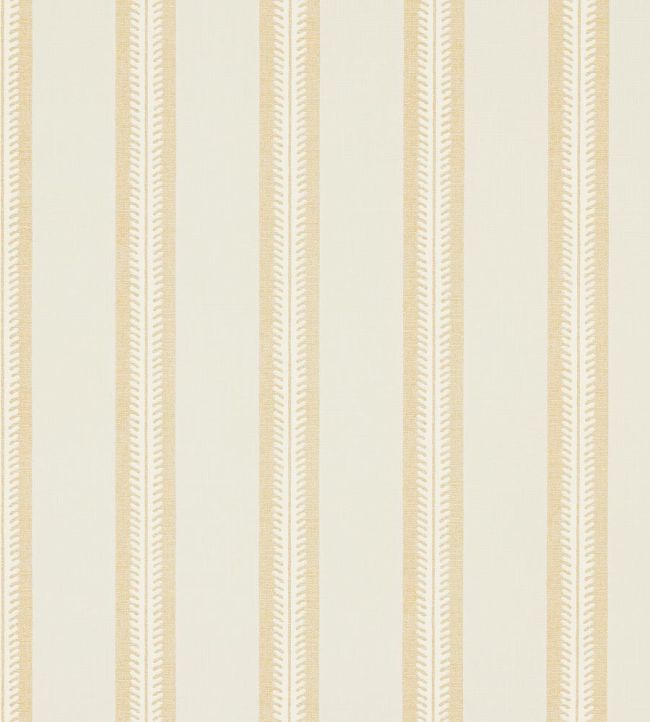Innis Stripe Wallpaper by Jane Churchill Yellow