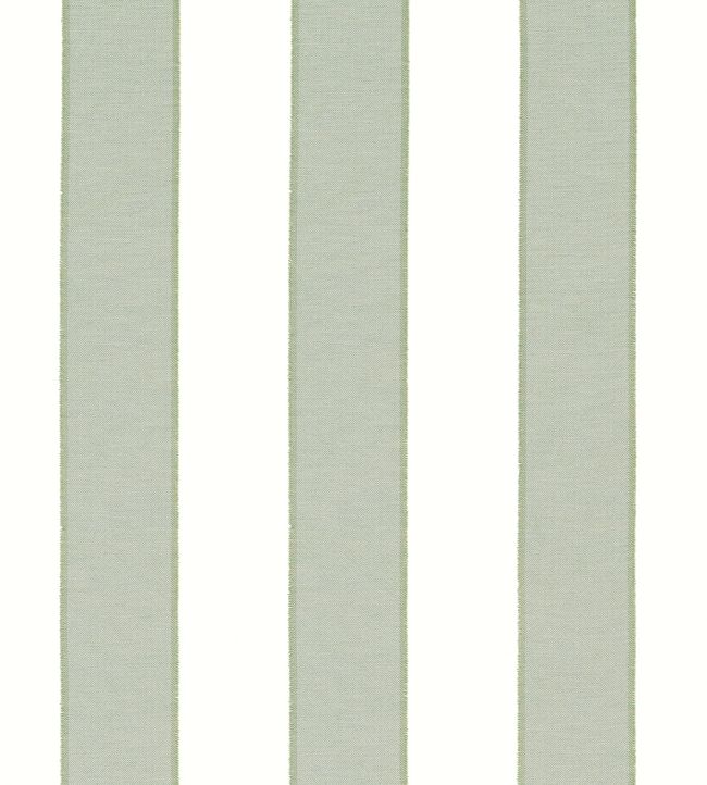 Intaglio Stripe Fabric by Thibaut Aloe