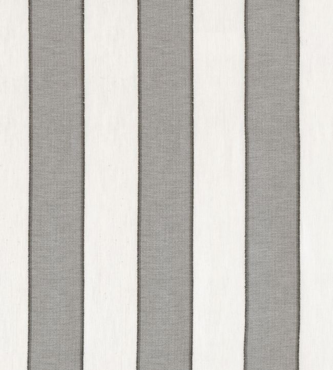 Intaglio Stripe Fabric by Thibaut Charcoal