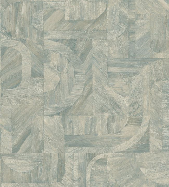 Intarsia Wallpaper by Casamance Opaline