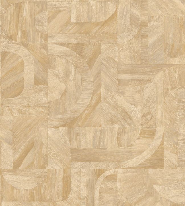 Intarsia Wallpaper by Casamance Paille