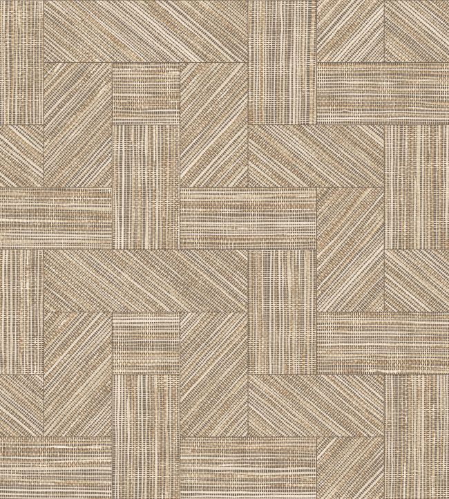 Intarsio Wallpaper by Arte Straw