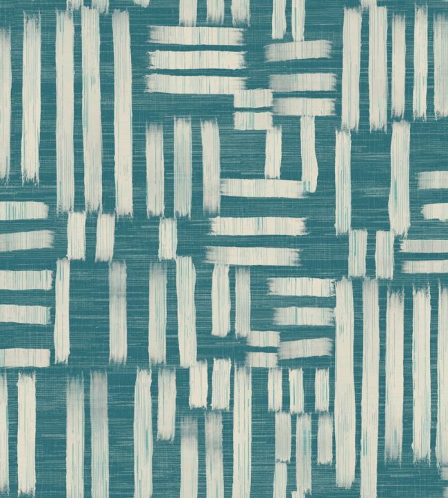 Interlace Wallpaper by Ohpopsi Teal