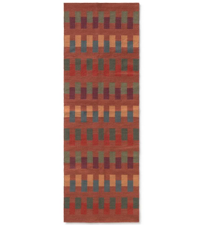 Lorena Canals Intersecting Runner rug Sienna HL-INT-SIE-R Sienna