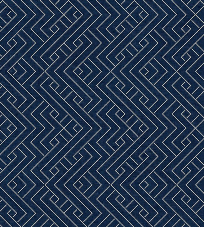 Interwoven Wallpaper by Coordonne Ultramarine