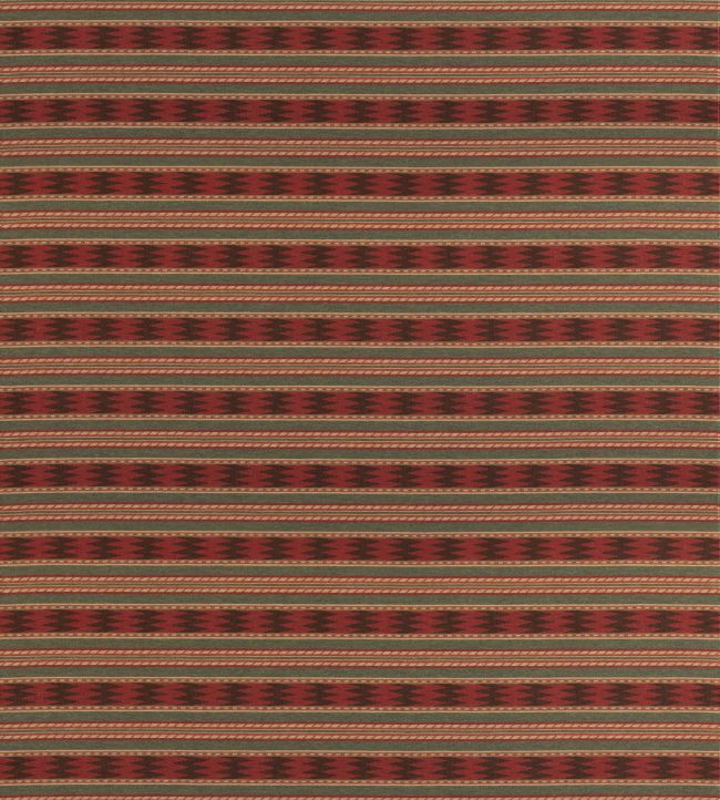 Inveraray Fabric by Mulberry Home Red/Green