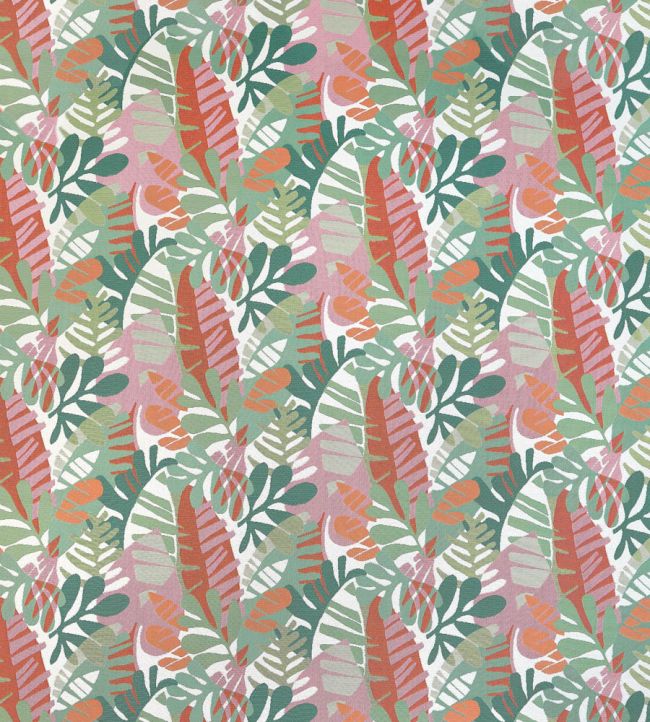 Ipanema Fabric by Thibaut Pool and Spice